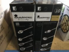 3 X MASTERPRO 4 PIECE KITCHEN TOOL SETS