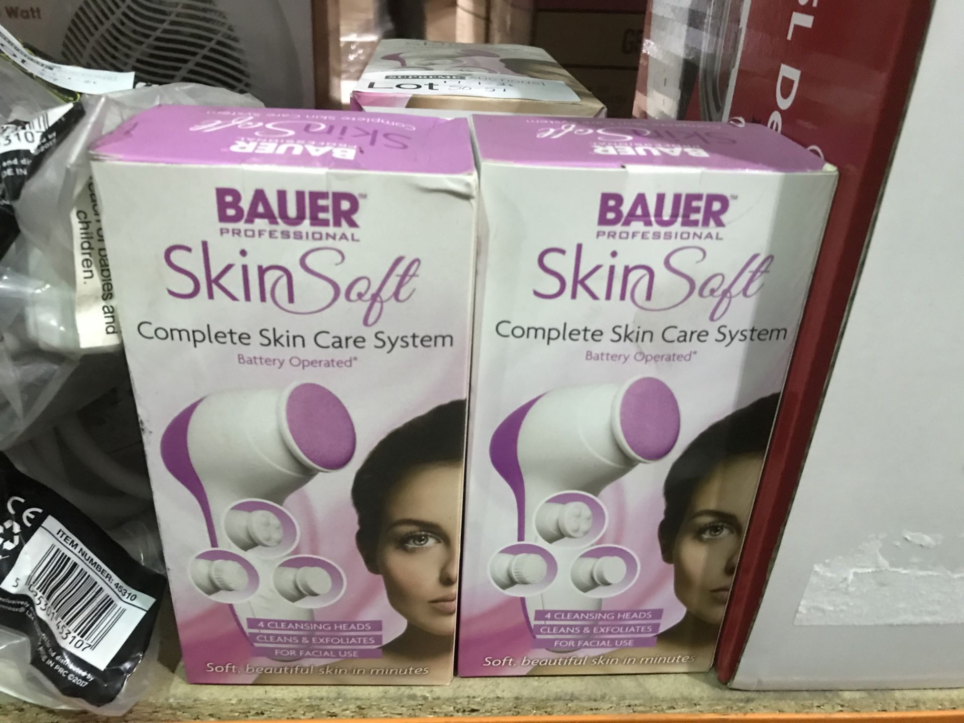 4 X BAUERE PROFESSIONAL SKIN SOFT COMPLETE SKIN CARE SYSTEM