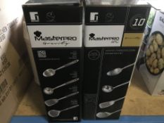 3 X MASTERPRO 4 PIECE KITCHEN TOOL SETS