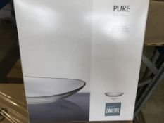 3 X SCHOTT ZWIESEL PURE GLASS PLATE