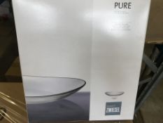 3 X SCHOTT ZWIESEL PURE GLASS PLATE