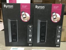 BYRON SMARTWARES WI-FI VIDEO DOORBELL