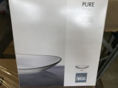 3 X SCHOTT ZWIESEL PURE GLASS PLATE