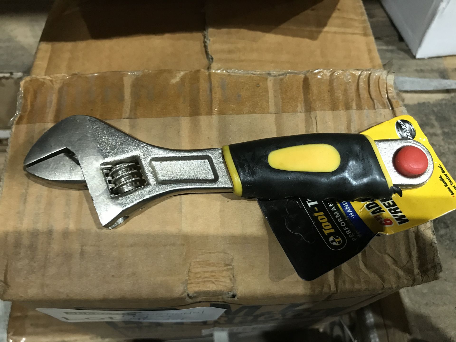 12 X TOOL TECH 6" ADJUSTABLE WRENCH