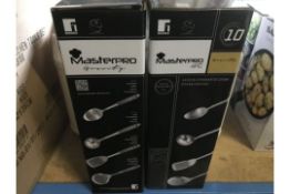 3 X MASTERPRO 4 PIECE KITCHEN TOOL SETS