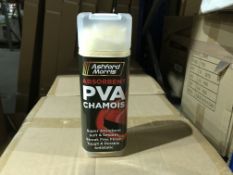 24 X ASHFORD MORRIS ABSORBENT PVA CHAMOIS IN 1 BOX