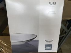 3 X SCHOTT ZWIESEL PURE GLASS PLATE