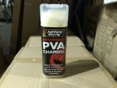 24 X ASHFORD MORRIS ABSORBENT PVA CHAMOIS IN 1 BOX