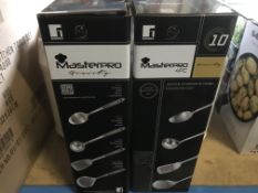 3 X MASTERPRO 4 PIECE KITCHEN TOOL SETS