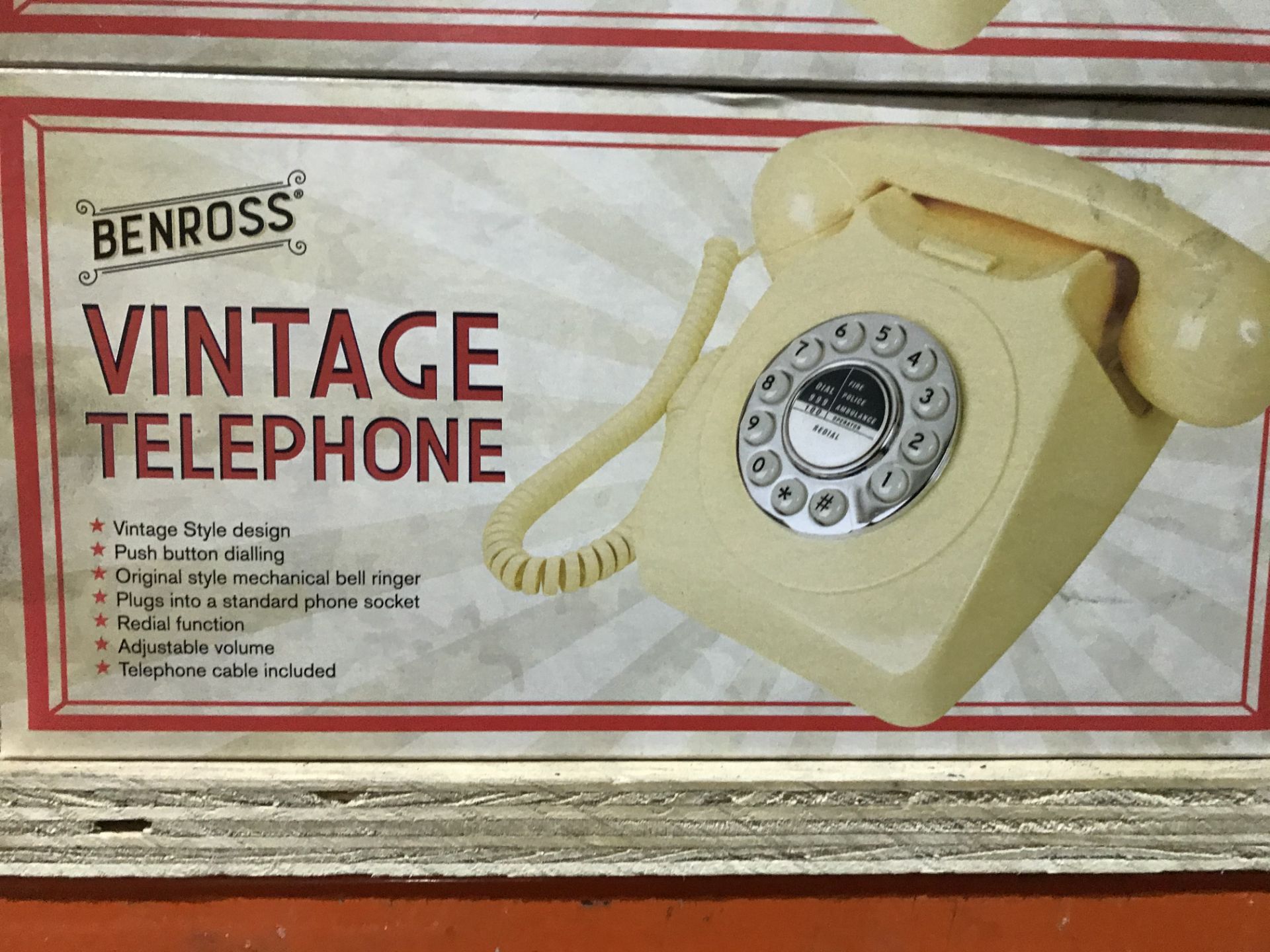 2 X BENROSS VINTAGE TELEPHONES