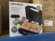 2 X PROGRESS SANDWICH TOASTERS