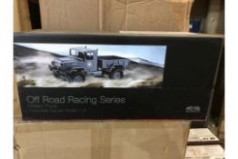 4 X 4 WHEEL DRIVE OFF ROAD RACING SERIES MILITARY TRUCK COLLECTIBLE DIECAST TRUCK