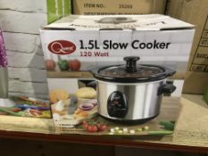 QUEST 1.5L 120 WATT SLOW COOKER