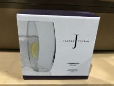 3 X SETS OF 4 JASPER CONRAN DAVENPORT HIBALLS GLASSES