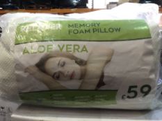 ALOE VERA RELAXER MEMORY FOAM PILLOW RRP £59.99