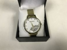 JUICY COUTURE GOLD COLOURED LADIES WRIST WATCH