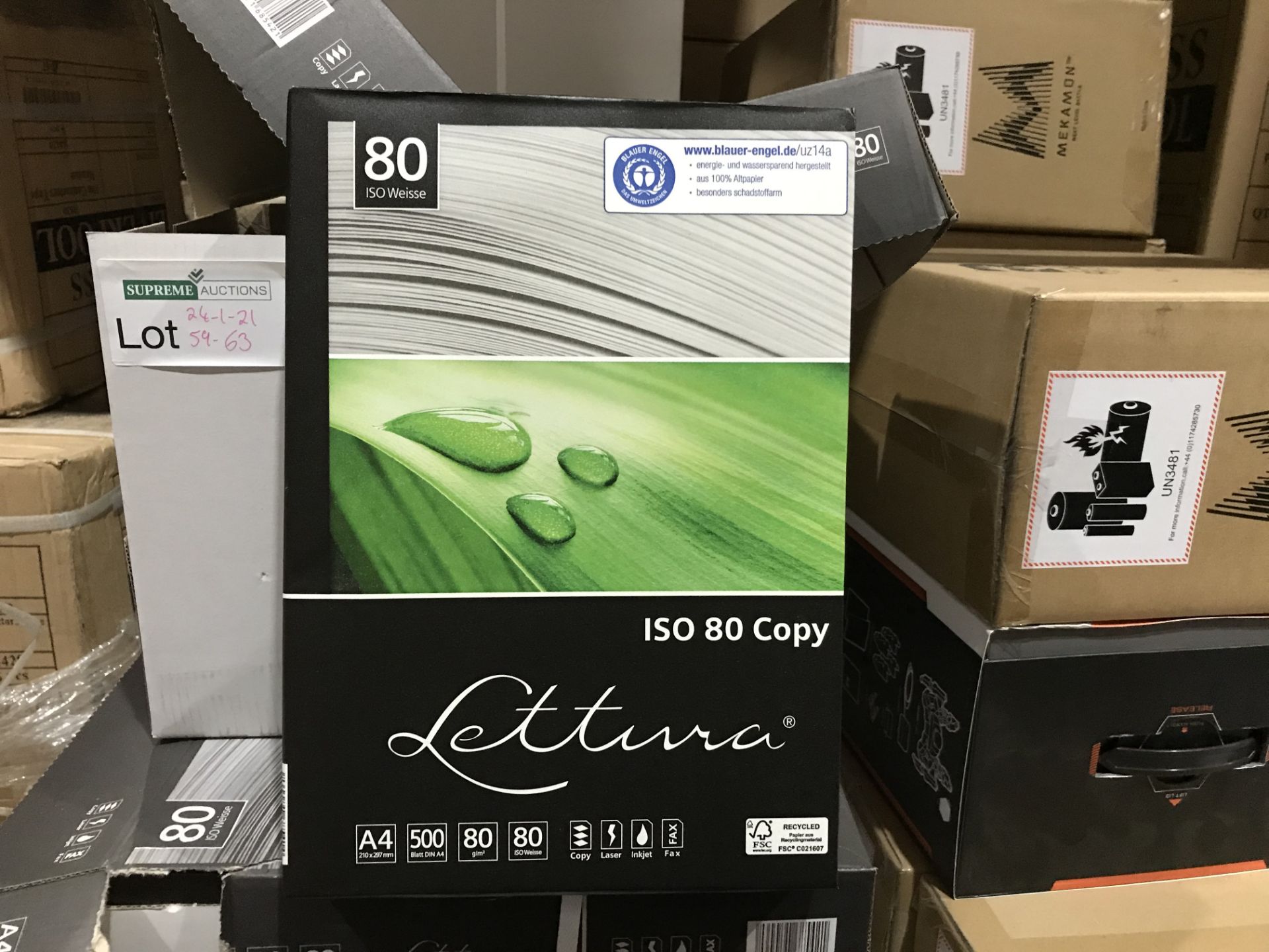 10 X PACKS OF 500 A4 PAPER IN 2 BOXES