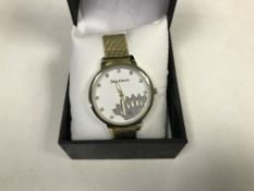 JUICY COUTURE GOLD COLOURED LADIES WRIST WATCH