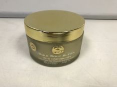 2 X 200G KEDMA GOLD BODY BUTTER WITH DEAD SEA MINERALS AND SHEA BUTTER