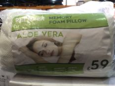 ALOE VERA RELAXER MEMORY FOAM PILLOW RRP £59.99