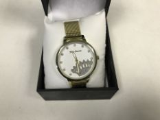 JUICY COUTURE GOLD COLOURED LADIES WRIST WATCH