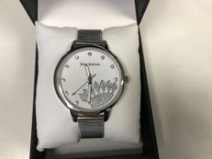 JUICY COUTURE SILVER COLOURED LADIES WRIST WATCH