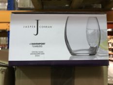 3 X SETS OF 4 JASPER CONRAN DAVENPORT TUMBLERS