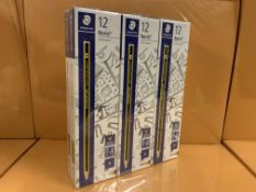 60 x PACKS OF 12 STAEDTLER NORIS SCHOOL PENCILS (720 PENCILS TOTAL)