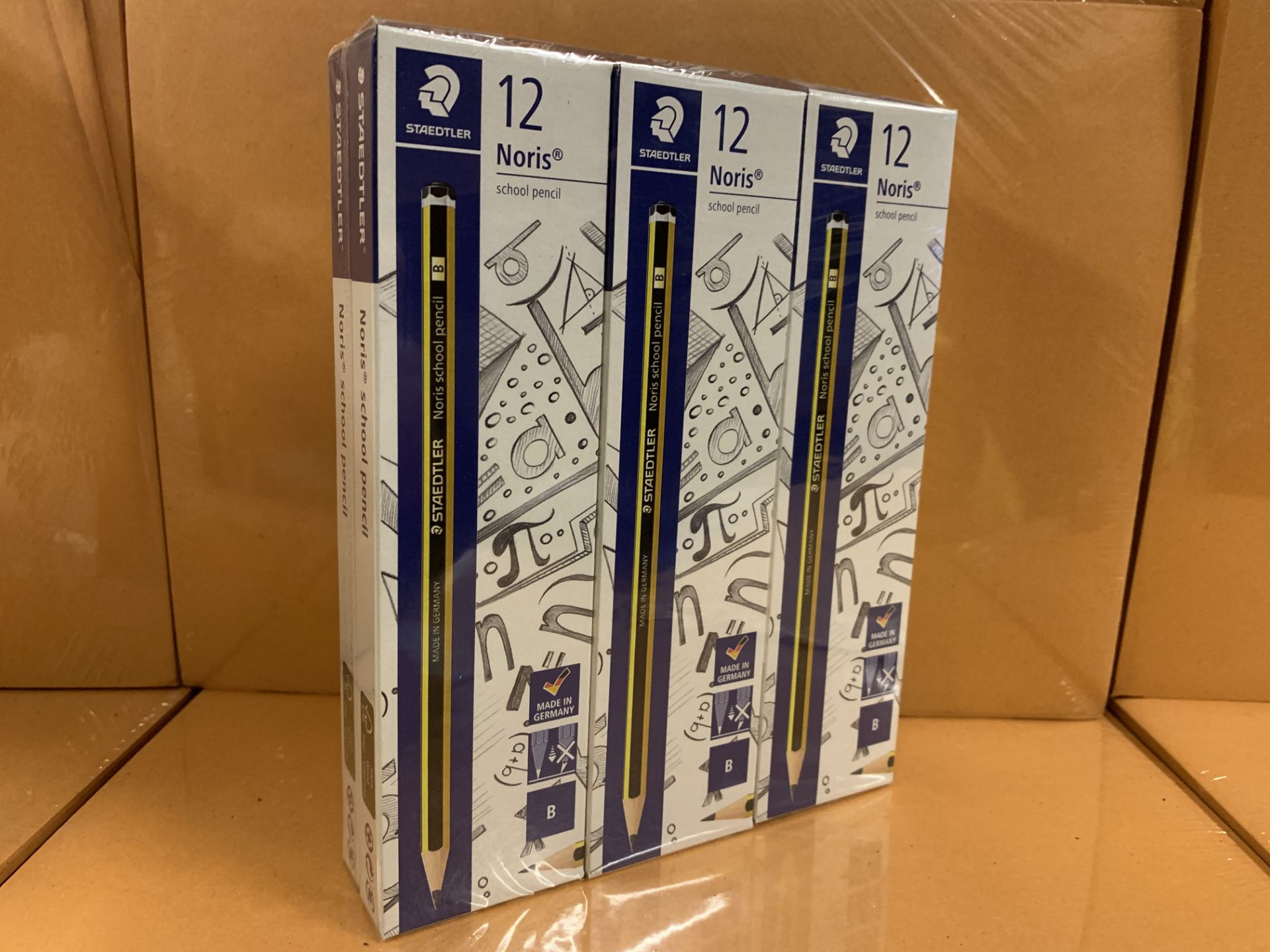 60 x PACKS OF 12 STAEDTLER NORIS SCHOOL PENCILS (720 PENCILS TOTAL)