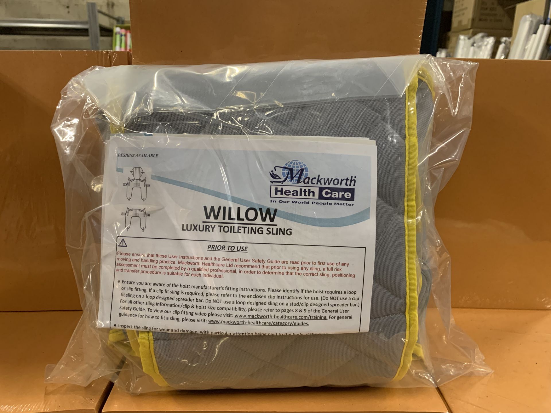 8 x NEW SEALED WILLOW LUXURY TOILET SLINGS