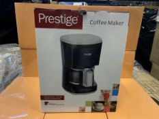 3 X BRAND NEW BOXED PRESTIGE 10 CUP COFFEE MAKERS