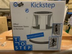 5 X BRAND NEW KICKSTEP STOOLS