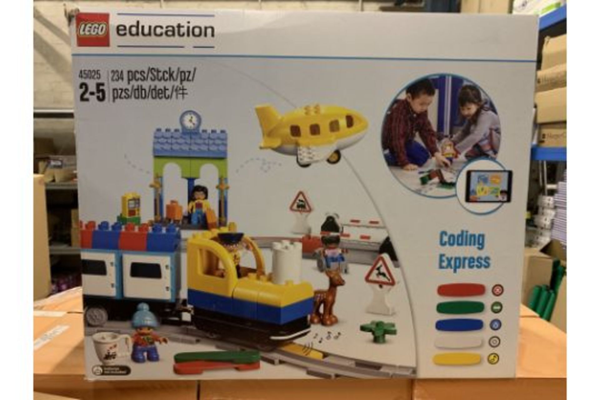 BRAND NEW LEGO EDUCATIONAL 234 PIECE CODING EXPRESS SET