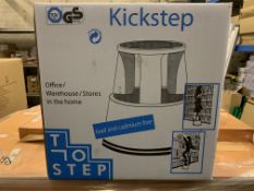 5 X BRAND NEW KICKSTEP STOOLS