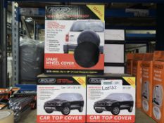 10 X BRAND NEW VARIOUS EQUIP CAR AND WHEEL COVERS