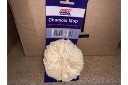 24 X BRAND NEW AUTOCARE CHAMOIS MOPS (557/12)