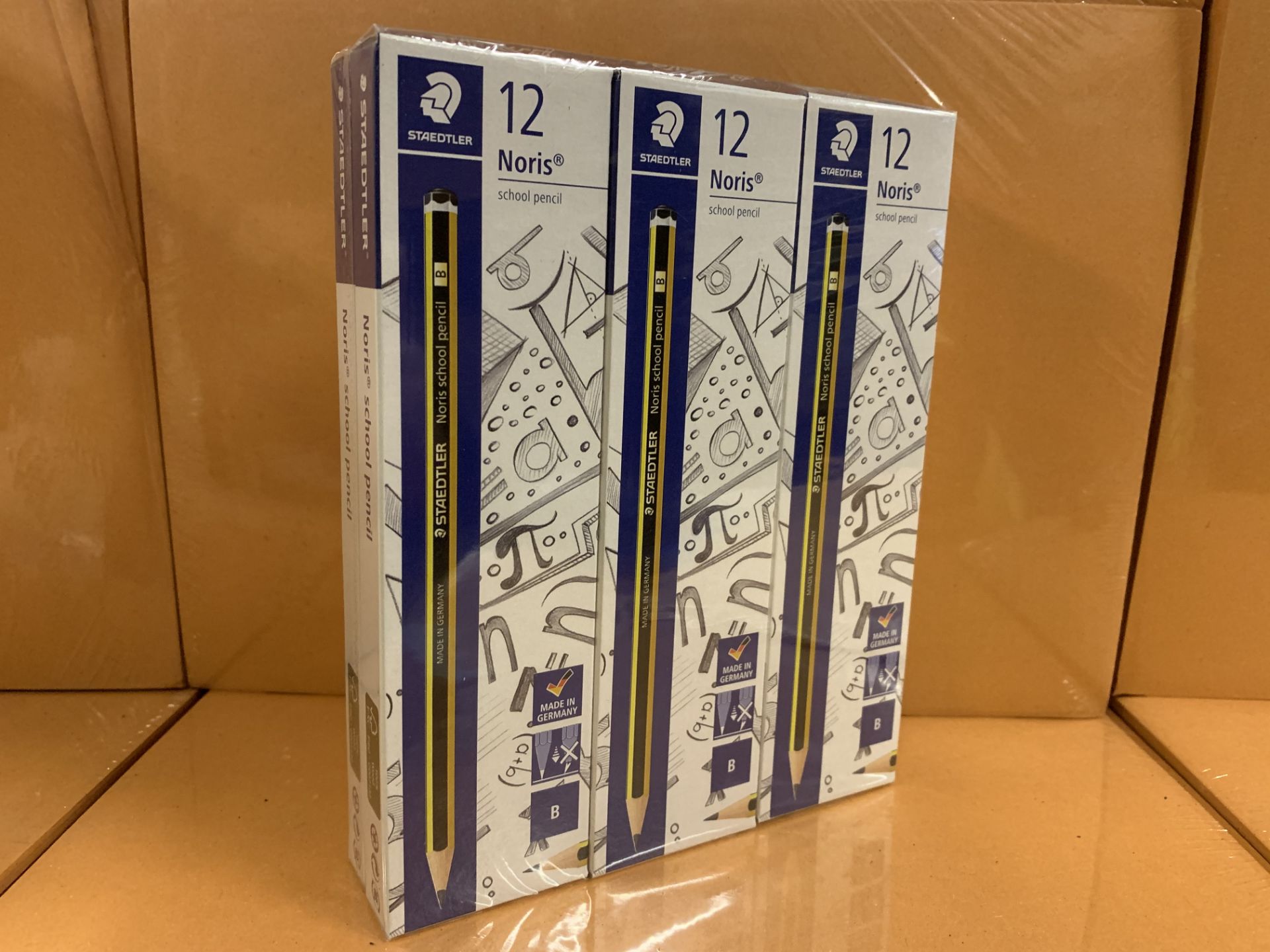 60 x PACKS OF 12 STAEDTLER NORIS SCHOOL PENCILS (720 PENCILS TOTAL)