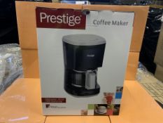 3 X BRAND NEW BOXED PRESTIGE 10 CUP COFFEE MAKERS