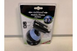 16 X BRAND NEW ROCKLAND SOFT TOUCH MOBILE PHONE HOLDERS (190/5)