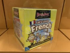 7 X BRAND NEW BRAINBOX LETS LEARN FRENCH GAMES