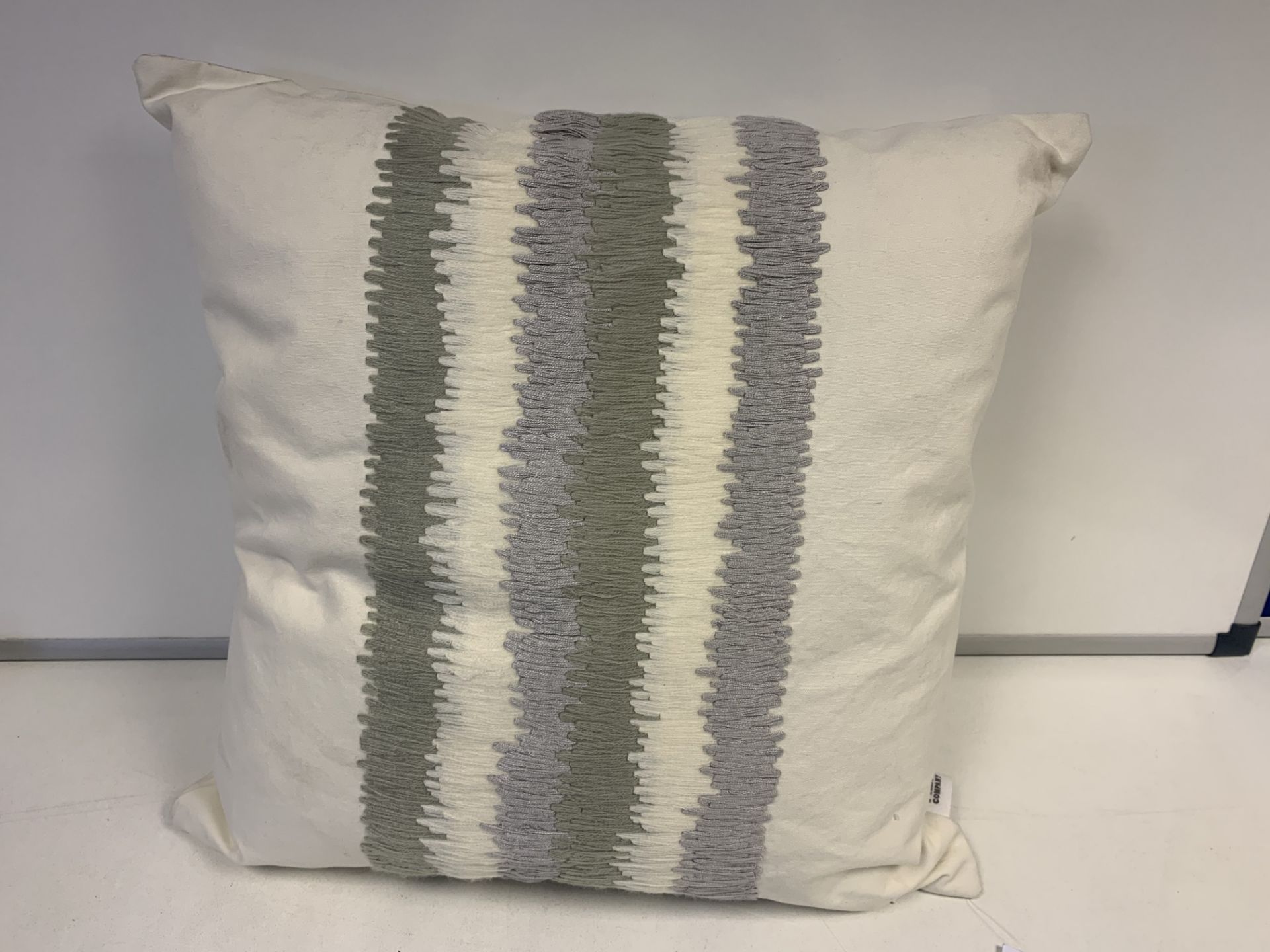 9 X BRAND NEW JAY ST. BLOCK PRINT COMPANY ROCKWELL CUSHION RRP £40 (134/19)