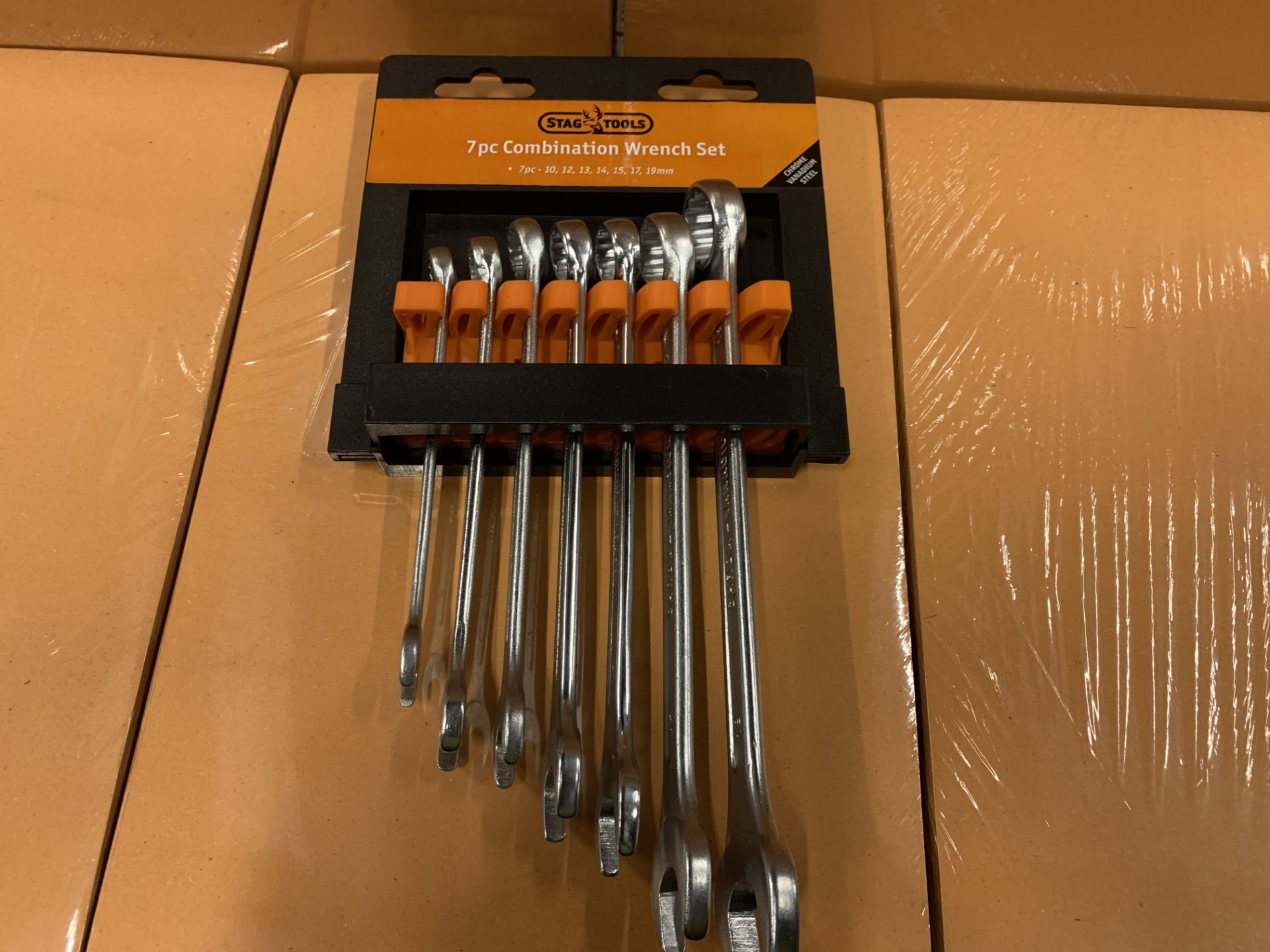 5 X BRAND NEW STAG TOOLS 7 PIECE COMBINATION WRENCH SETS