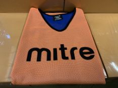 12 X BRAND NEW MITRE PRO TRAINING BIBS