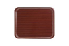 4 X PACKS OF 4 BRAND NEW CAMBRO MAHOGANY MYKONOS TRAYS 360 X 460MM (288/5)