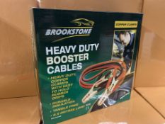 7 x NEW BROOKSTONE HEAVY DUTY BOOSTER CABLES