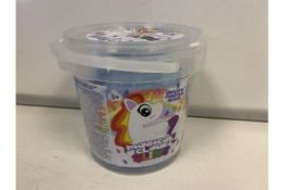 24 X BRAND NEW BOXED 800G TUBS OF UNICORN MAGICAL CLOUD SLIME IN 3 BOXES