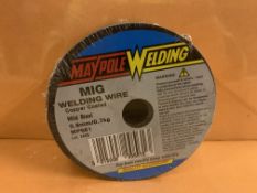 28 X BRAND NEW COPPER COATED MIG WELDING WIRE PACKS MP561