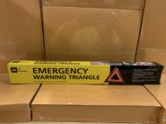 15 X BRAND NEW AA EMERGENCY WARNING TRIANGLES