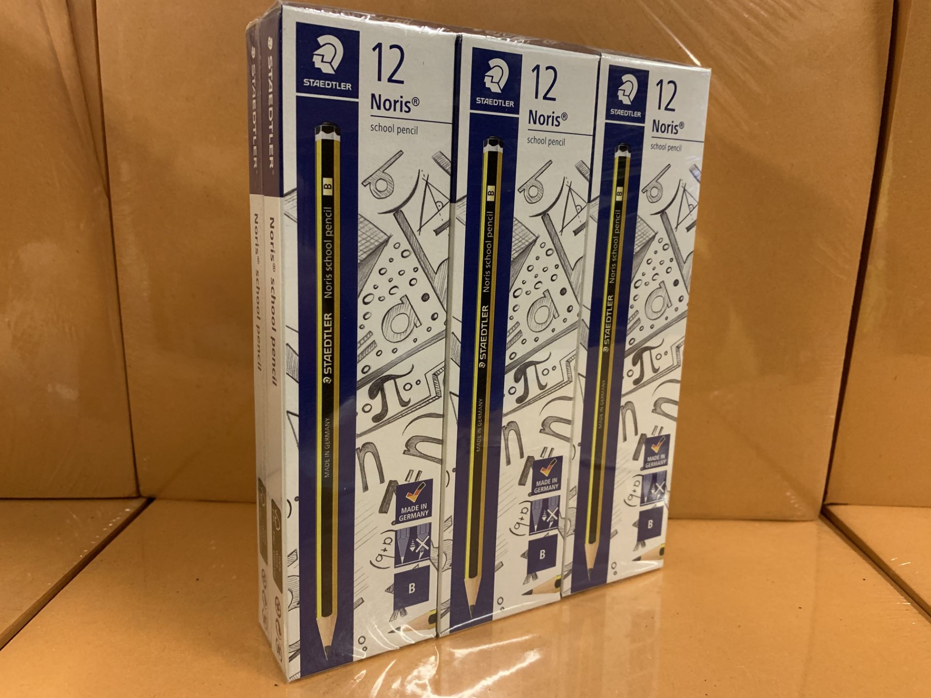 60 x PACKS OF 12 STAEDTLER NORIS SCHOOL PENCILS (720 PENCILS TOTAL)