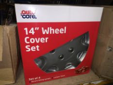 7 X BRAND NEW AUTOCARE 14 INCH WHEEL COVER SETS (317/19)